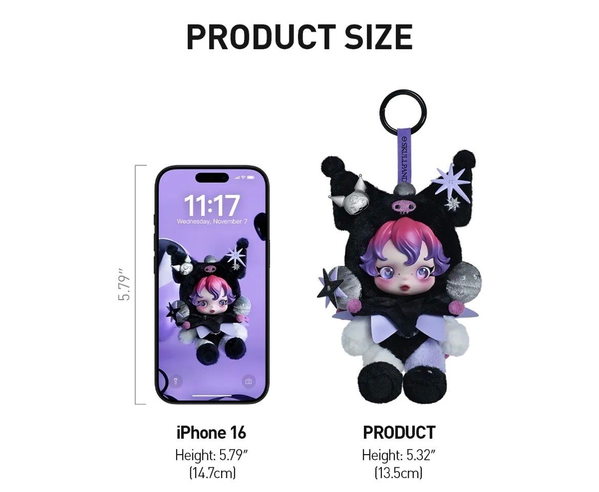 Pop Mart Statuette: Pop Mart Skullpanda x Kuromi Plush – Nuovo e nell'imballaggio originale da Glattbrugg venduto da arttoy.land 4