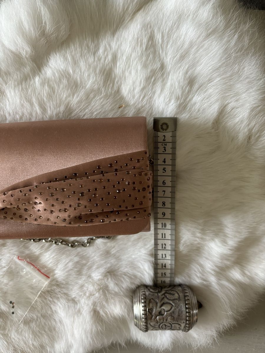 Borse da donna: Elegante Satin Abendtasche rose – Nuovo (secondo la descrizione) da Bäretswil venduto da Viechel 4