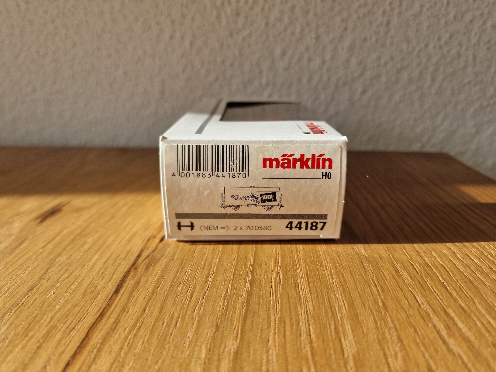 Märklin Modellini di ferrovie: Märklin M&M's Güterwagen H0 – Usato da Matten b. Interlaken venduto da lor_hr9w 5