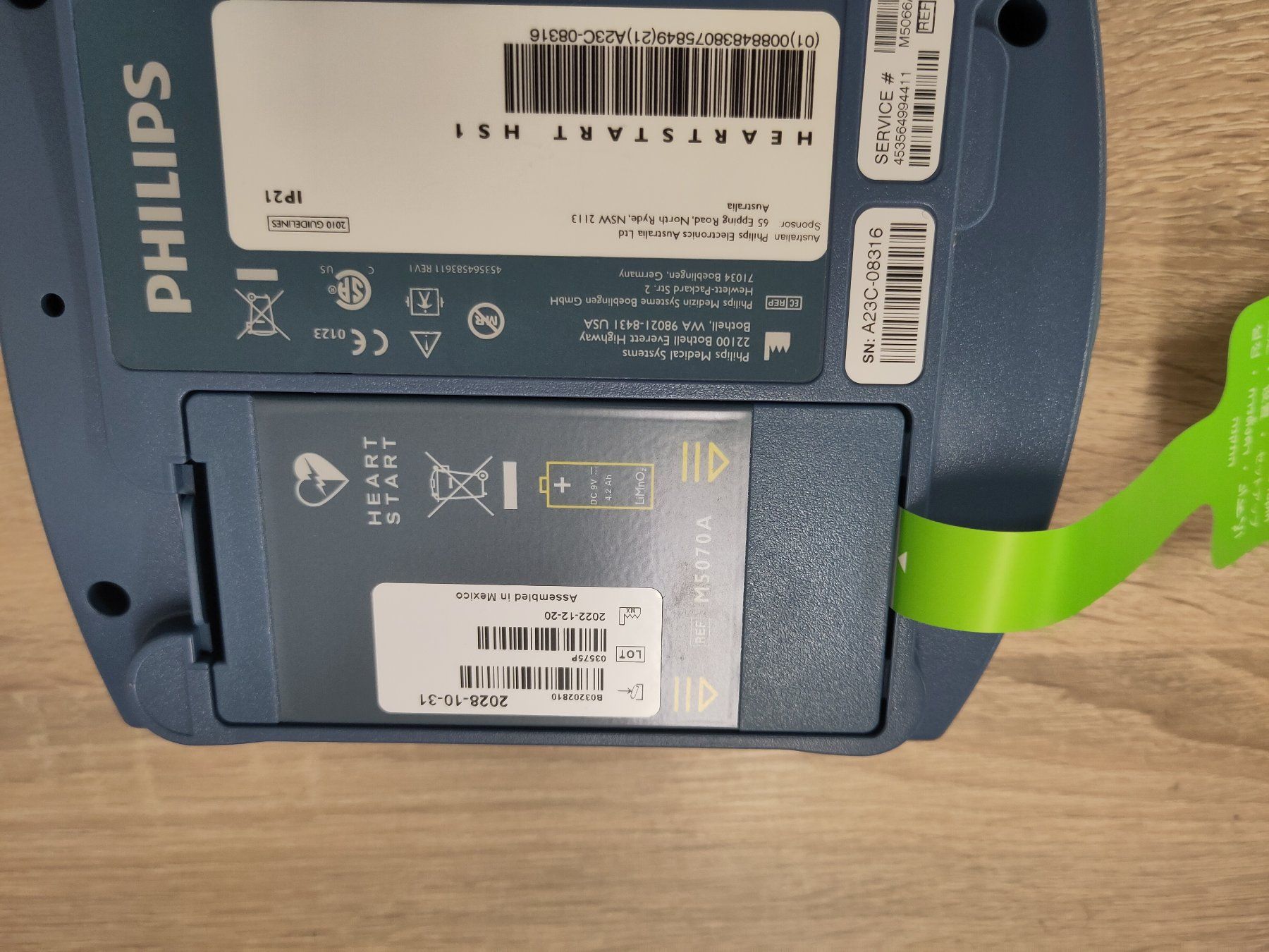 Philips Attrezzature mediche: Philips Heartstart HS 1 AED Defibrillator – Nuovo (secondo la descrizione) da Deitingen venduto da Sun-Power 4