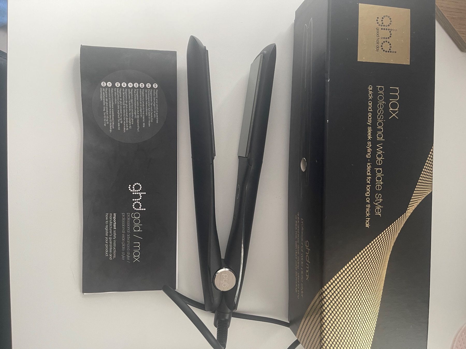 GHD Piastre & Arricciacapelli: Ghd max professional wide plate styler – Usato da Reiden venduto da Luna060