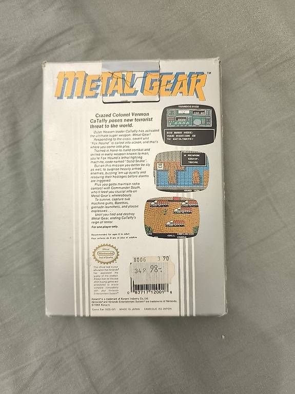 Nintendo Giochi: Metal Gear Nes , état exceptionnel ! – Usato da Ecublens VD venduto da mor_lqc5 4