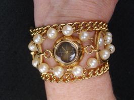 Vintage Damen Schmuckuhr mit Handaufzugs Werk, Ende 60ziger