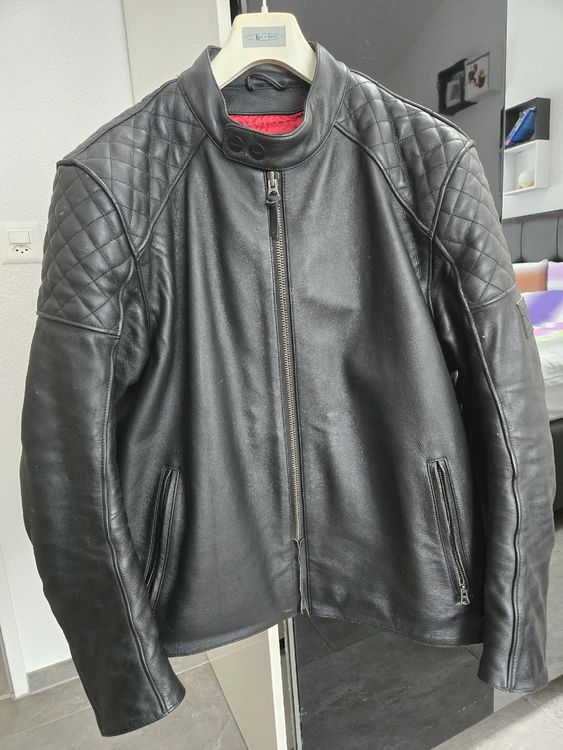 Triumph Motorradjacke Lederjacke XL schwarz (Gebraucht) in