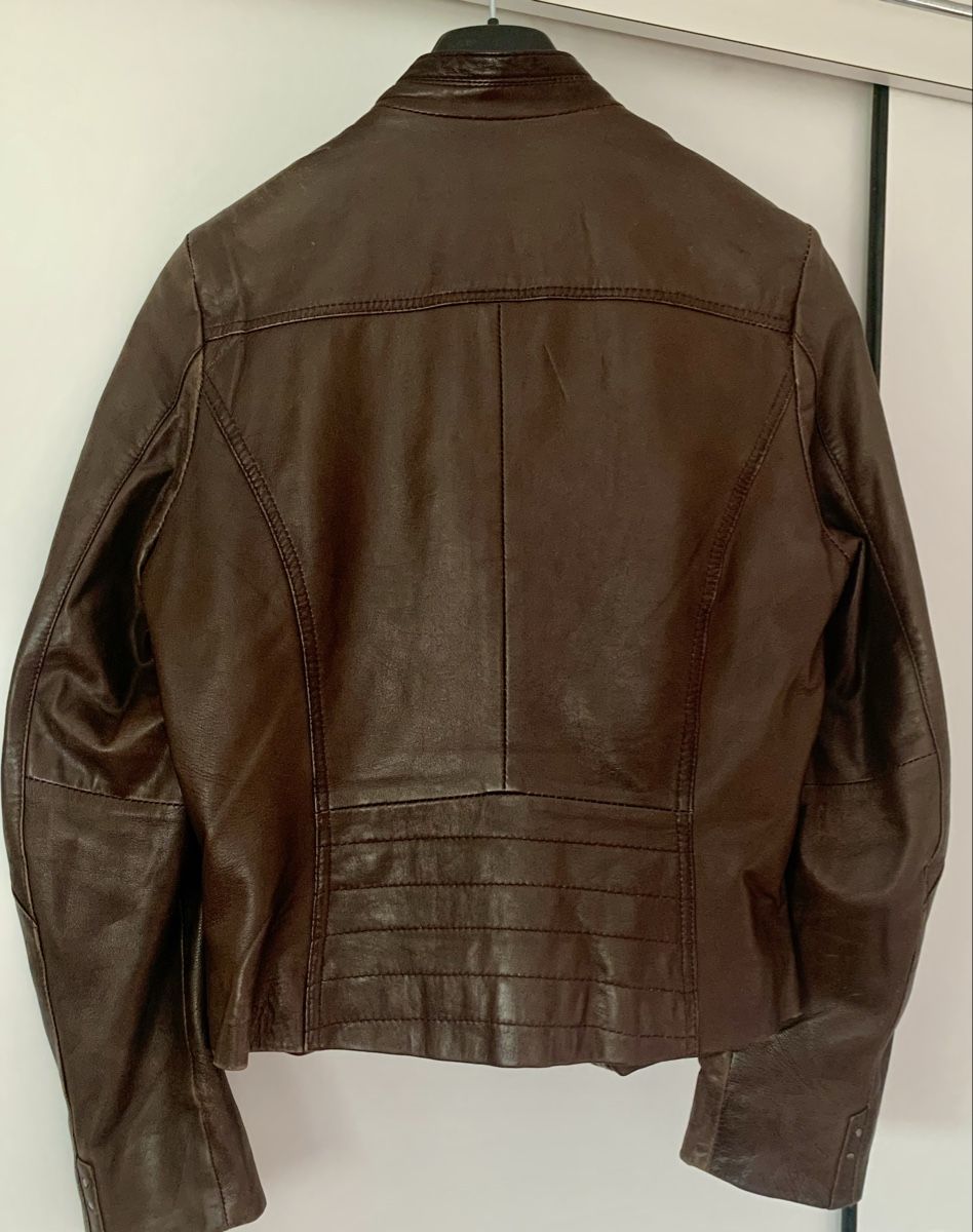 Giacche: Trendige Lederjacke von SAKI Collection, Gr. 38 – Usato da Oberglatt ZH venduto da m.bohring 1