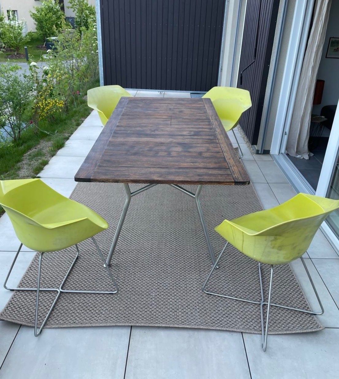 Pfister Sedie: 4x Gartenstühle Pfister – Usato da Solothurn venduto da NUVICO