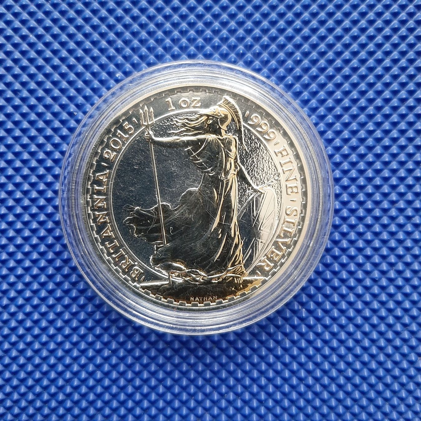 Alle Münzen: 1 oz Silber Britannia 2015 – Gebraucht aus Carouge GE von cecob0909