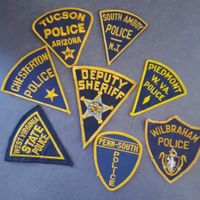 Badge Police US année 50 - 60