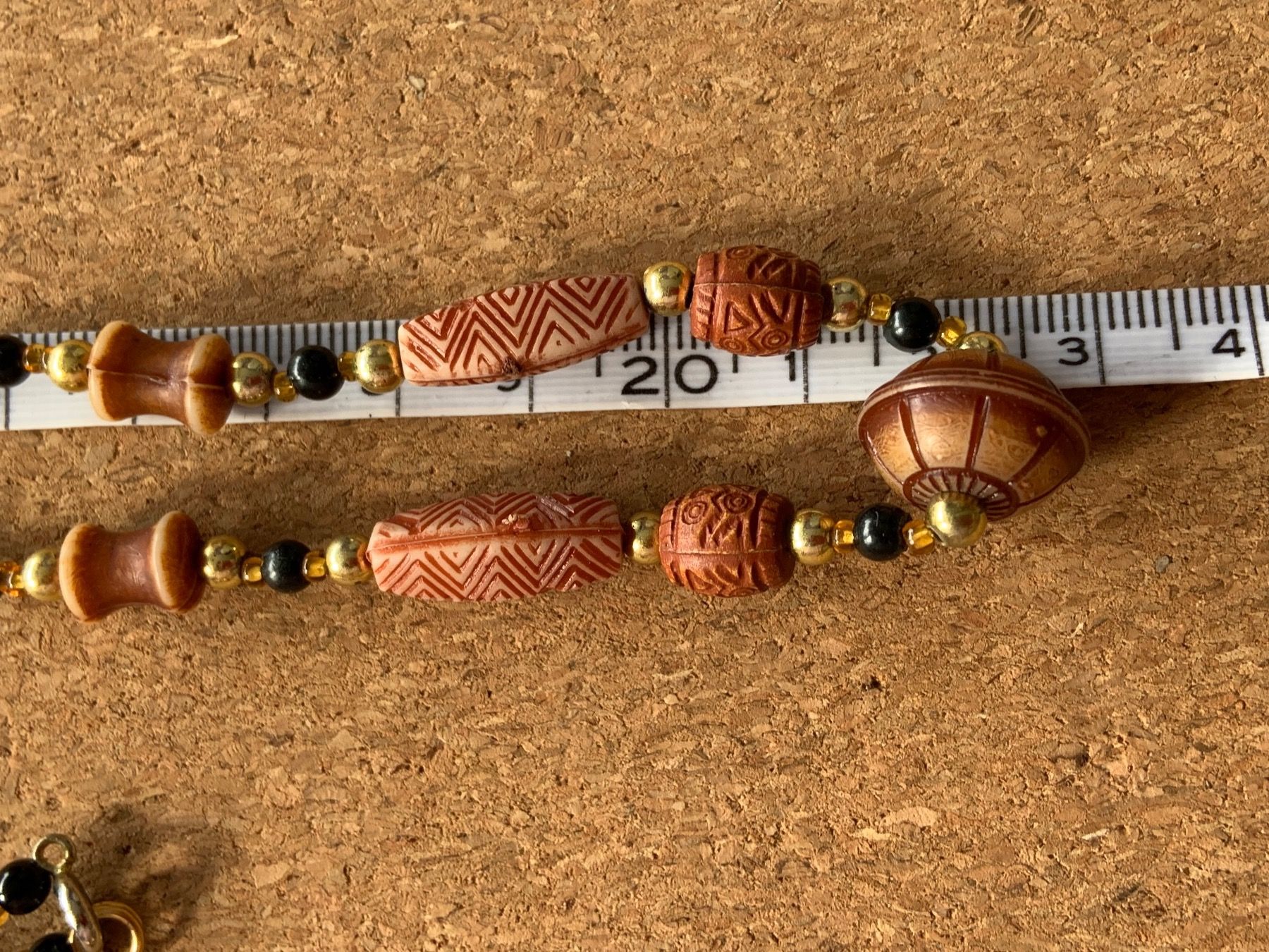 Catenine: Kette fein afrikanisch (46cm) – Usato da Laufen venduto da Bellavitaboom 4