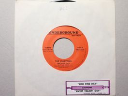 Vinyl Single Chiffons Sweet Talking Guy für Jukebox