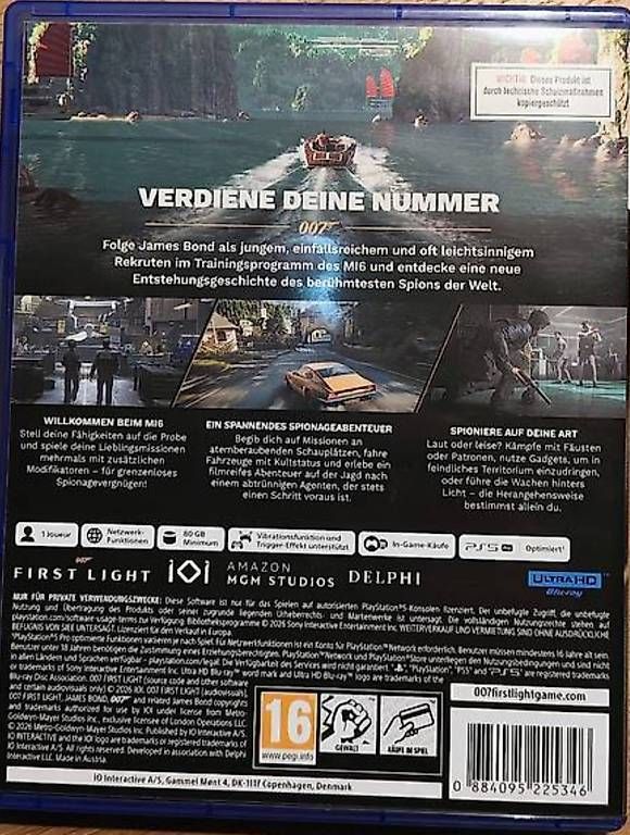 Spiele: 007 First Light - PS5 wie neu – Gebraucht aus Münchenbuchsee von ManuB1588 1
