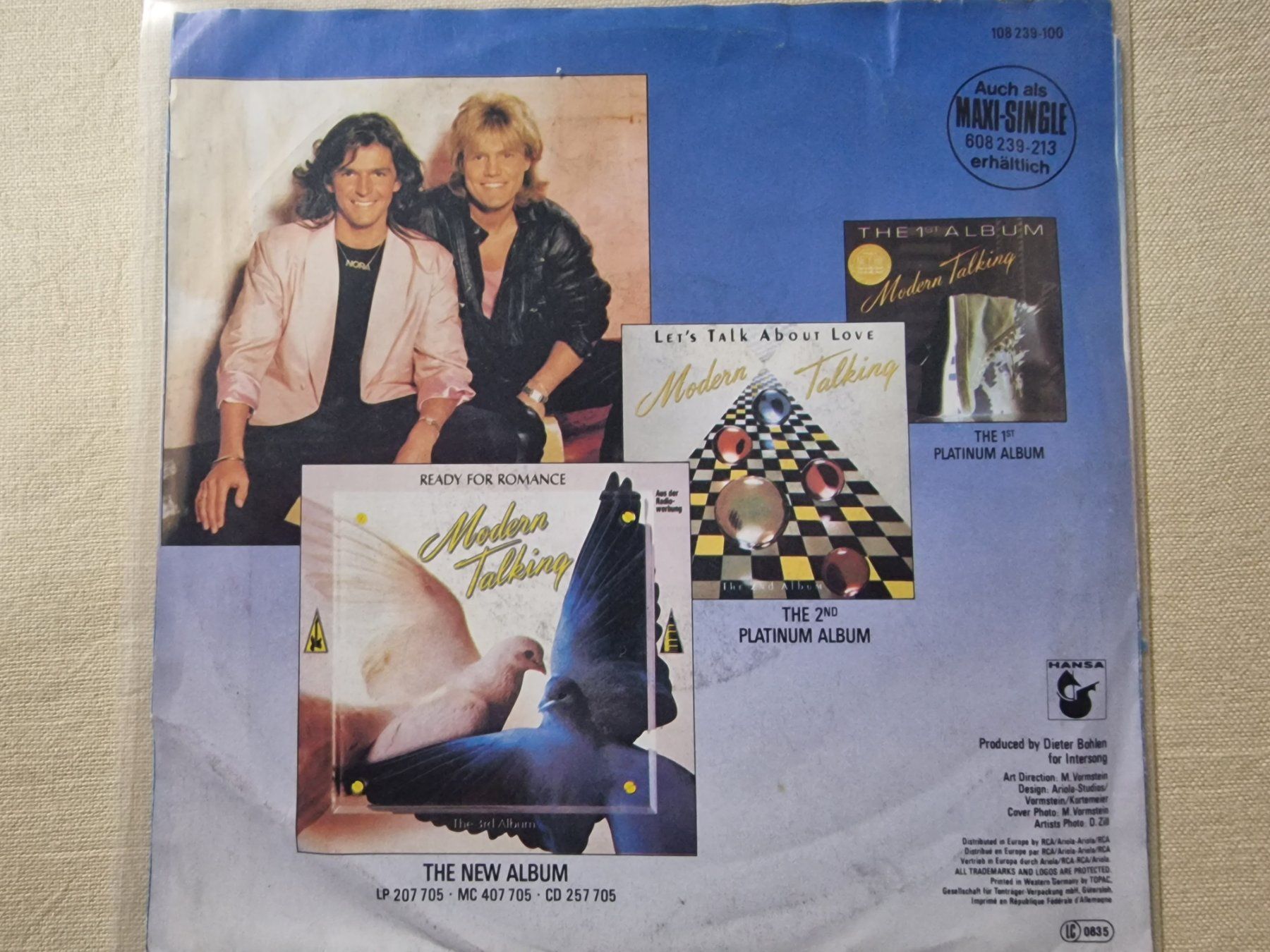 Dischi in vinile: Modern Talking Single – Atlantis Is Calling – Usato da Root venduto da atelier22 1