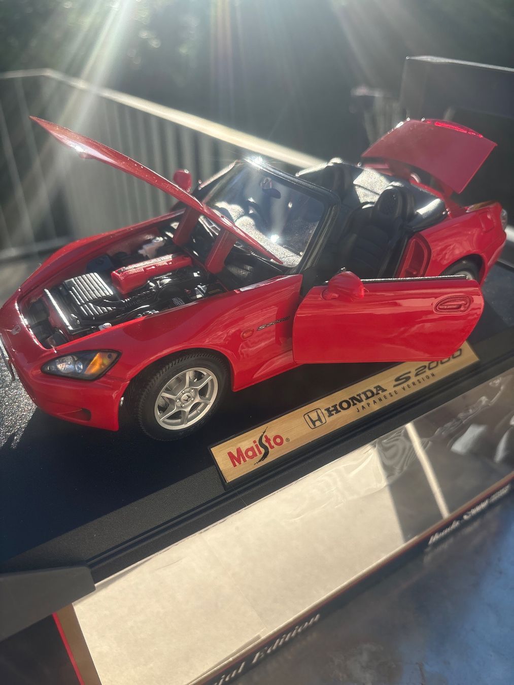 Honda Modellini d'auto: Honda S 2000 Japanese Version Cabriolet 1:18 2000 – Nuovo e nell'imballaggio originale da Aarwangen venduto da kah_79t5 1