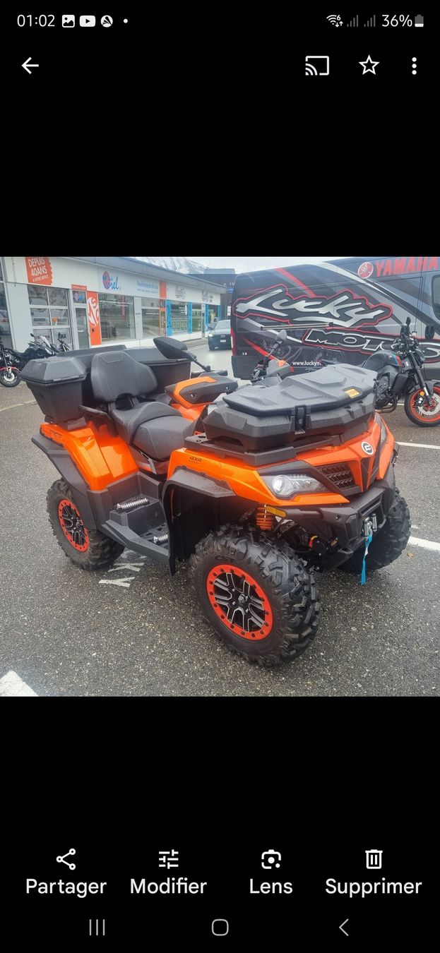 Cf Moto ATV / Quad: Quad 1000 cm3, état de neuf – Usato da Attalens venduto da Lau4