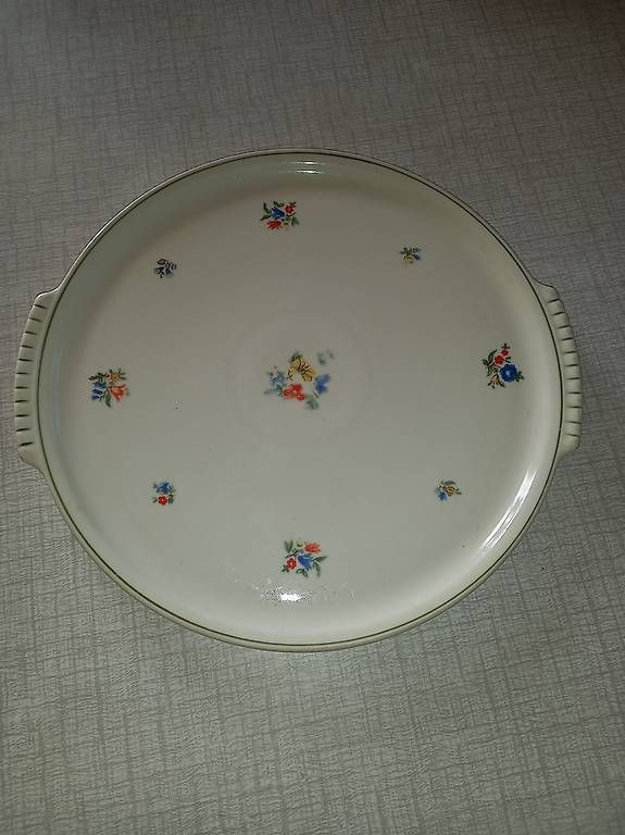 Servierplatten: Tortenplatte – Gebraucht aus Niederönz von Elisabeth67