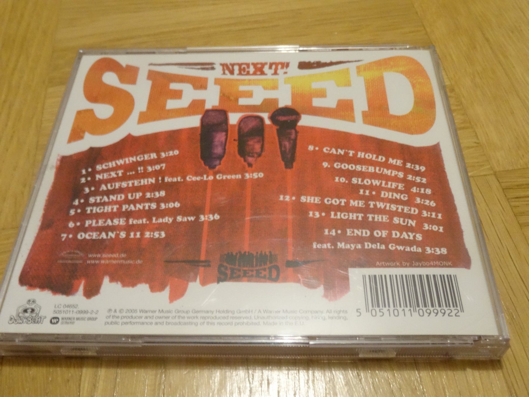 CDs: Seed - Next CD – Gebraucht aus Olten von Disc-Ausverkauf 1