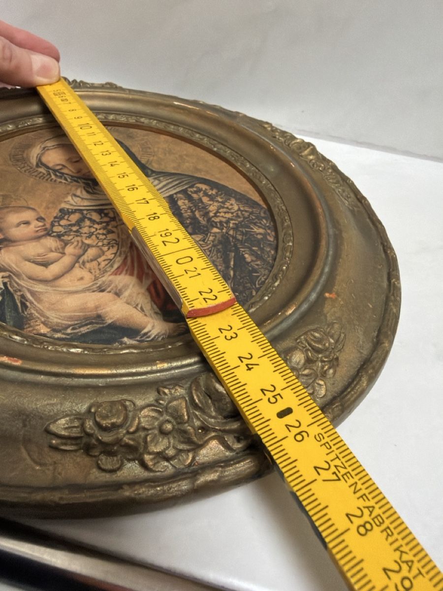 Foto & Immagini: Altes Bild, Madonna mit Kind. – Usato da Biberist venduto da Momo33 7