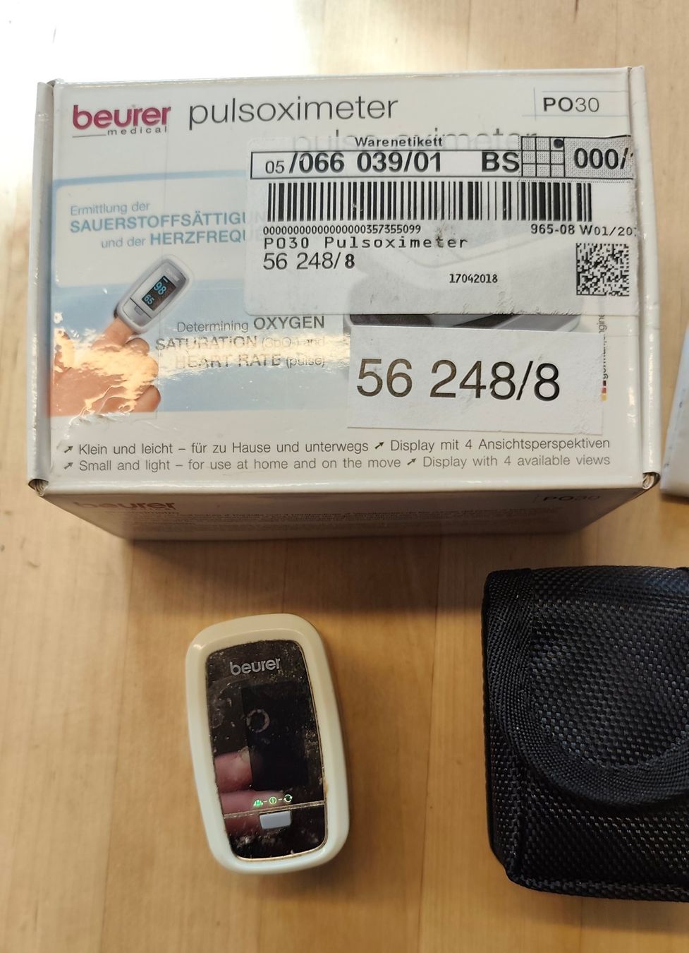 Beurer Attrezzature mediche: Breuer Pulsoximeter PO30 – Usato da Diemtigen venduto da s.litze 2