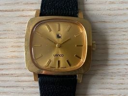 LANCO Uhr Damen ca. 70er Jahre Handaufzug