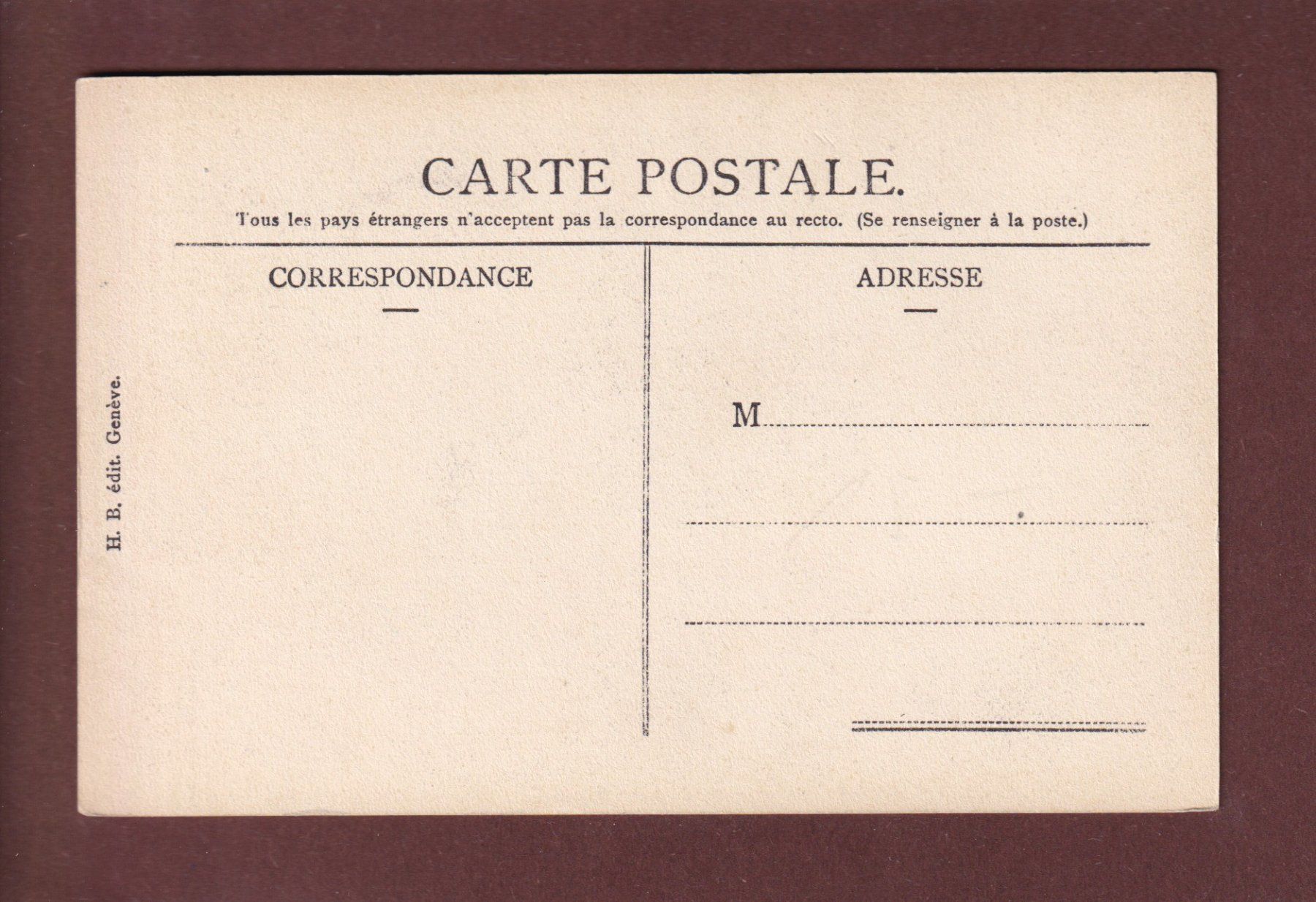 Cartoline postali: GENEVE - Pont du Mont-Blanc - Tram – Usato da Pully venduto da nicecards 1