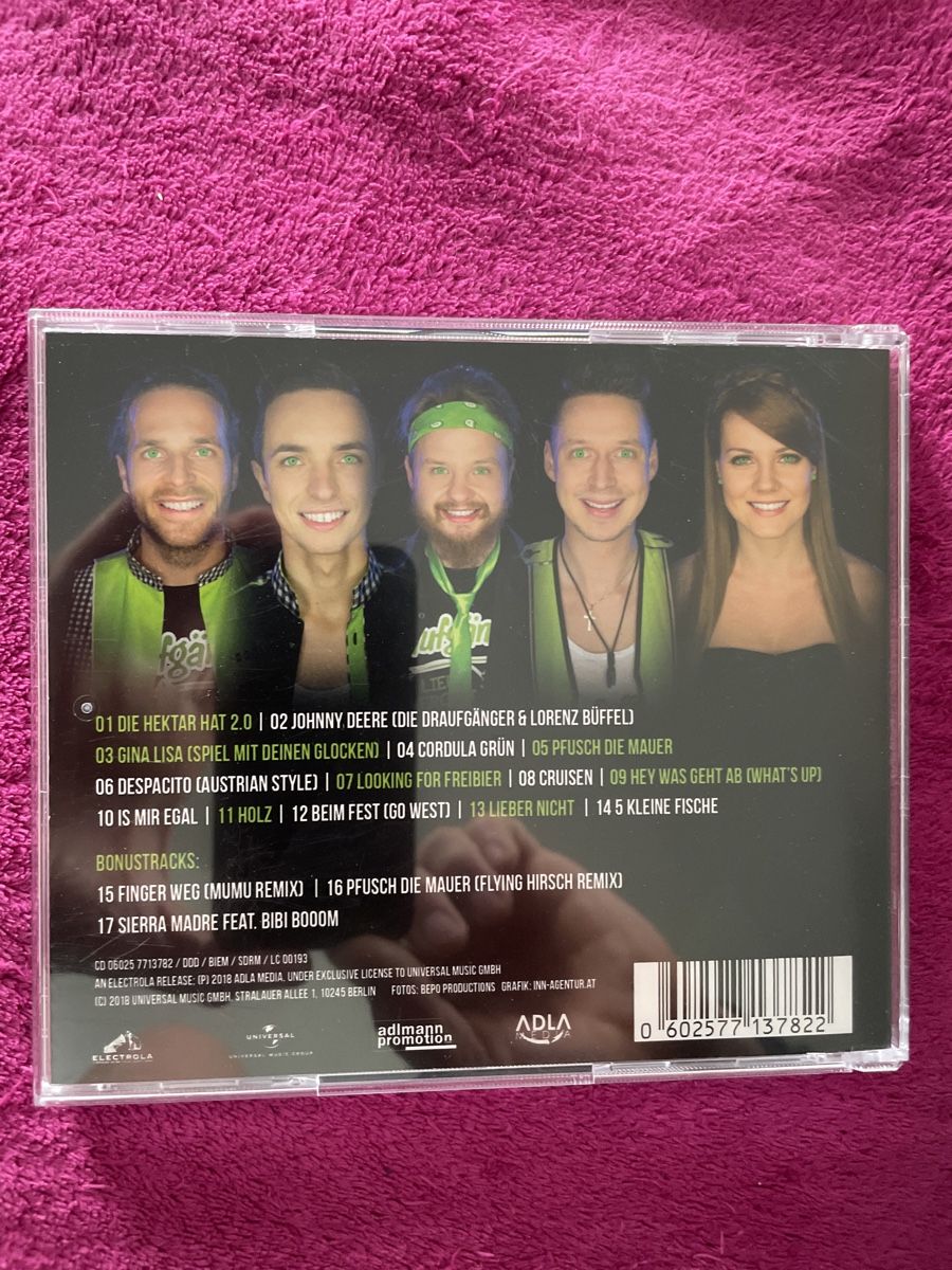 CD: CD Die Draufgänger #Hektarparty – Usato da Unterkulm venduto da EmanuelG01 1