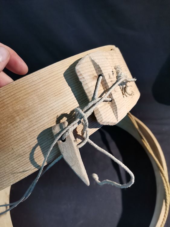 Antike Käseform, Holz Käseform, Rundform für Käse, Käsering | Kaufen ...