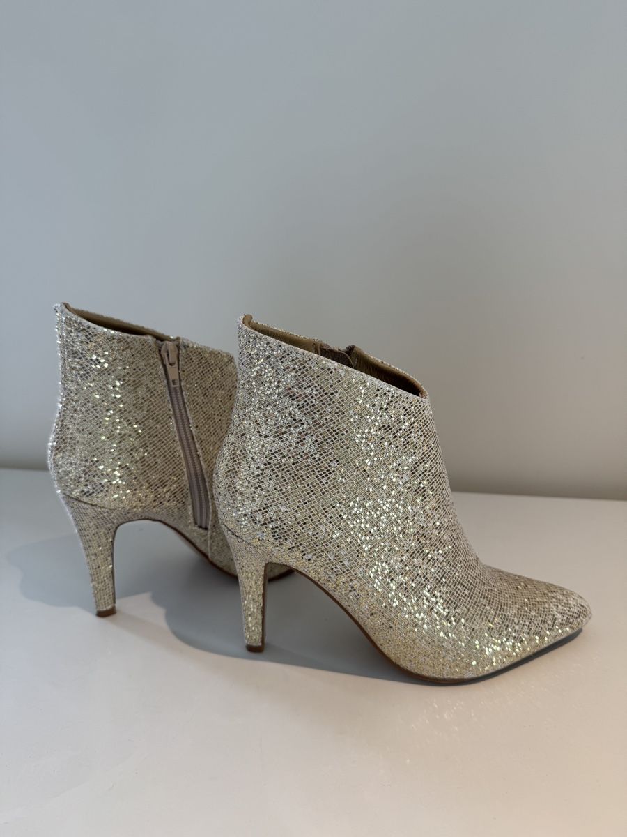 Scarpe da donna: Glitzer Stiefeletten, Gold, 37 – Usato da Weesen venduto da sannevanrijn 1