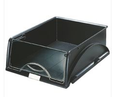 4Stk. LEITZ Ablagekörbe Sorty, DIN A4/C4, schwarz