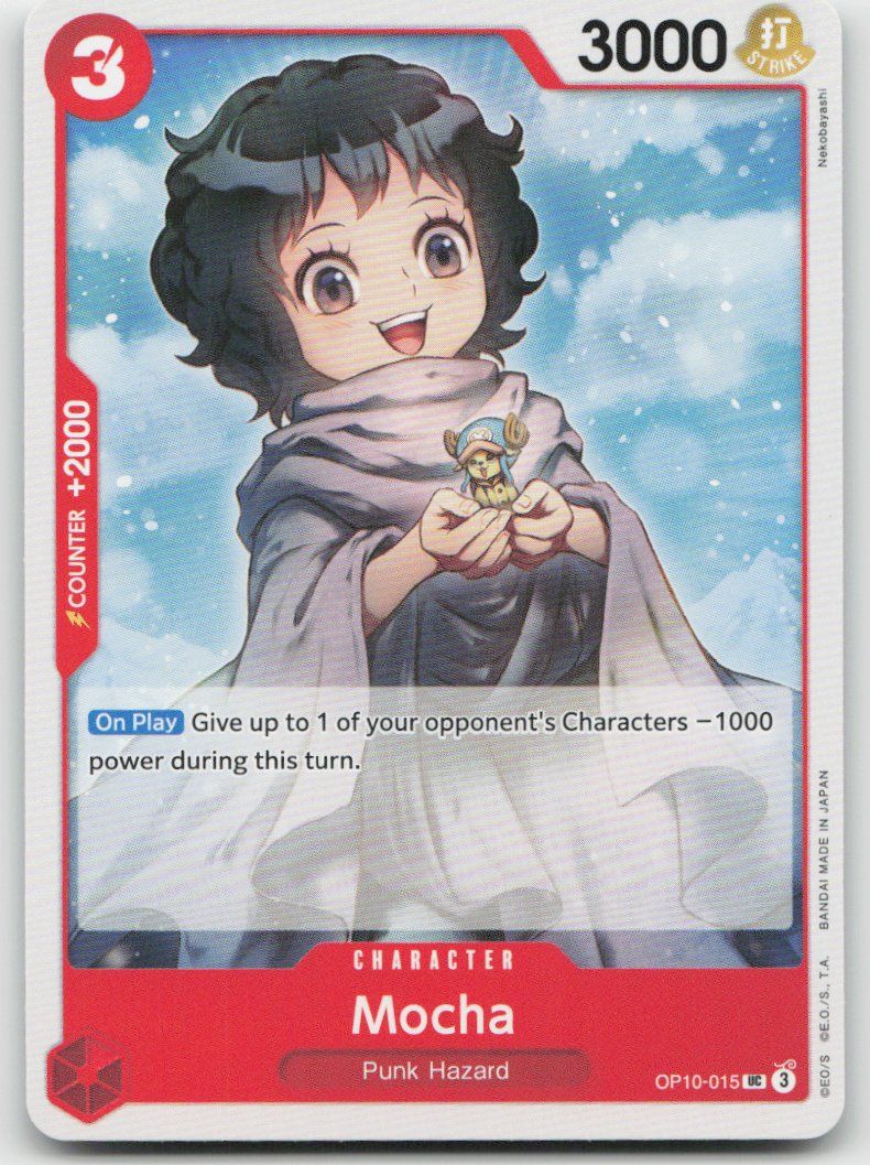 Bandai Carte collezionabili: One Piece Mocha OP10-015 UC – Usato da Lugano venduto da VlaseCard