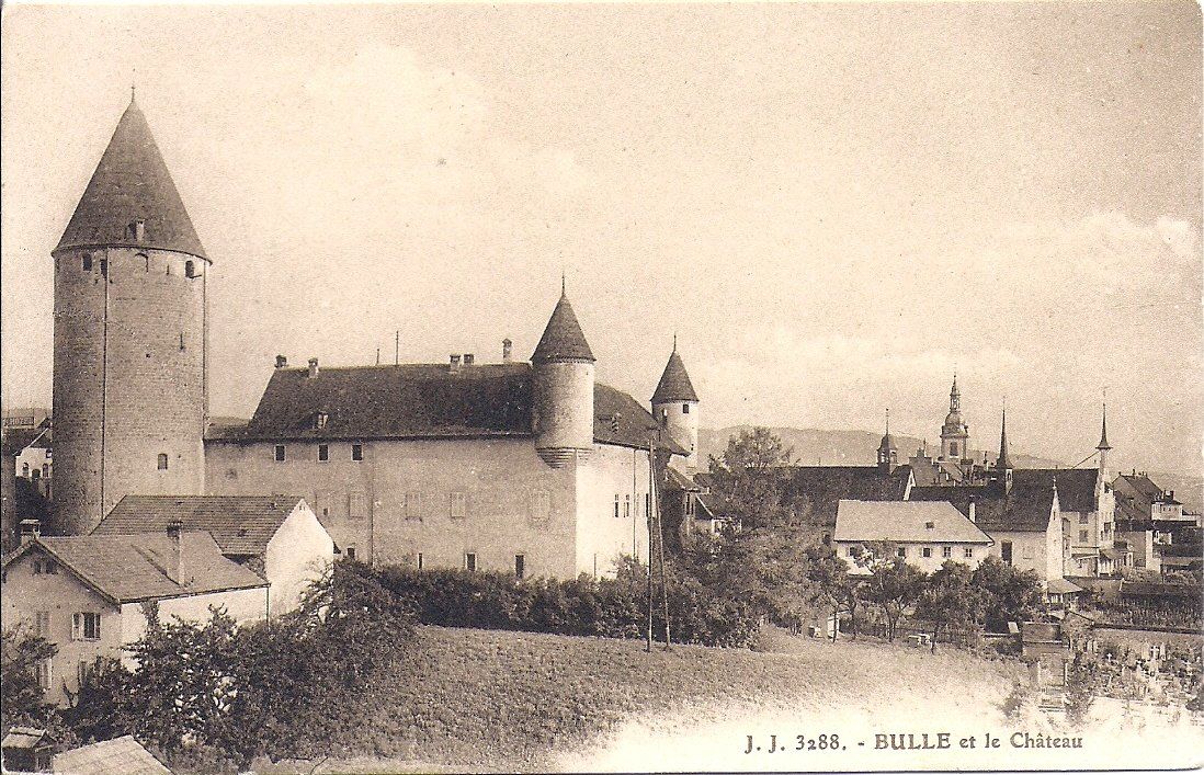Cartoline postali: BULLE, le château – Nuovo (secondo la descrizione) da Les Verrières venduto da Scampi0