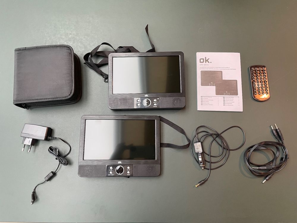 Portable DVD Player 2 Bildschirme für Kinderkino im Auto Kaufen auf