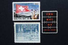 (m807) Infanterie Wit 488/1 + 494/1 + 497/1 *