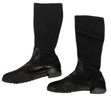Schwarze Lederstiefel, Gr. 38.5, Top Zustand😍