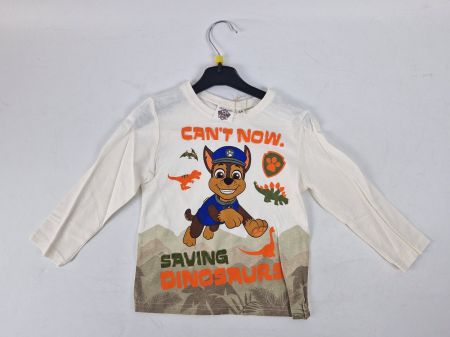 Paw Patrol Chase weiss Sweatshirt  für 3 jährige