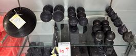 089 Posten Raureif Kerzen schwarz aus Liquidation