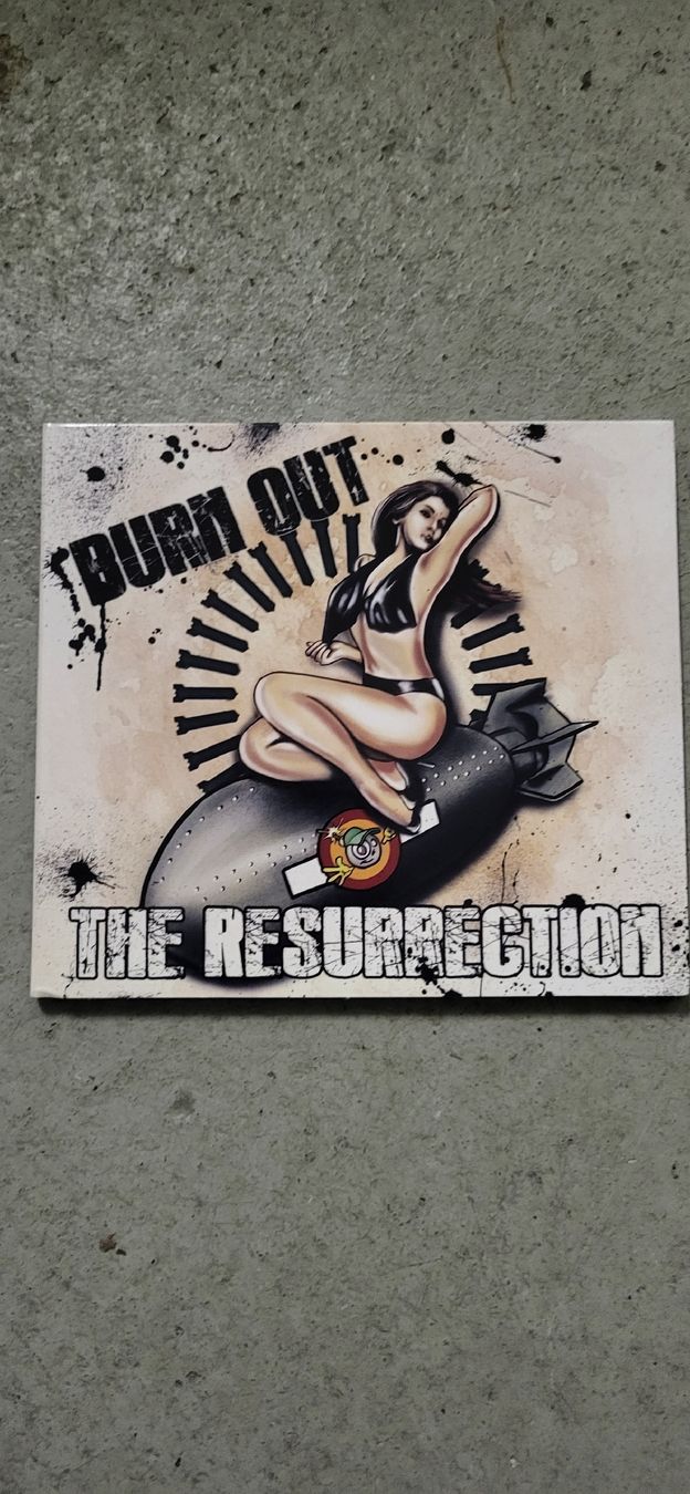 CD: Burn out "resurrection" swiss punk rock – Usato da Pregassona venduto da Adda83