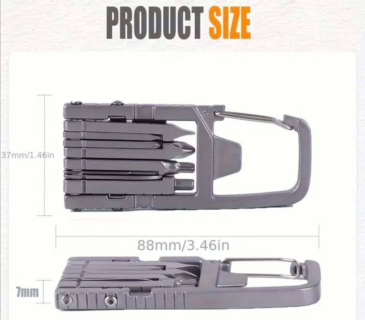 Tutti gli attrezzi: Mini-Werkzeugset, Multitool als Schlüsselanhänger – Nuovo e nell'imballaggio originale da Bassersdorf venduto da Sonja103 1