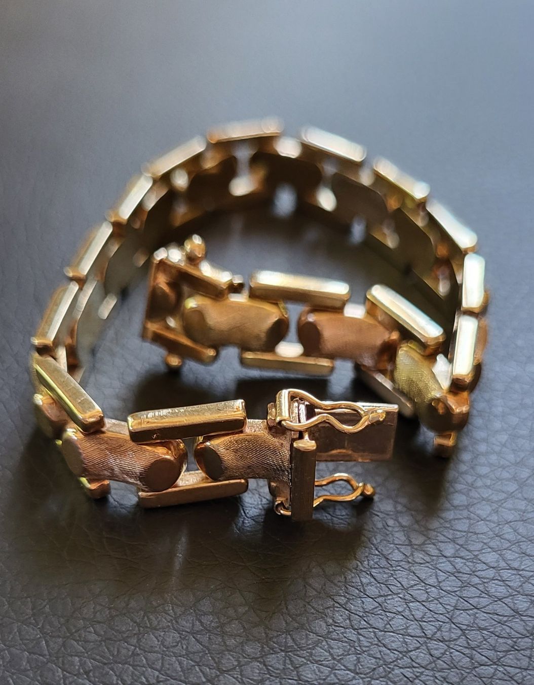 Bracciali & Braccialetti: Gold Massiv Bicolour Armband – Usato da Wald ZH venduto da Dasilver 3