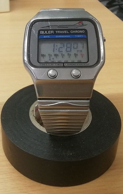 Lcd digital Uhr Buler vintage Sammler. Acheter sur Ricardo