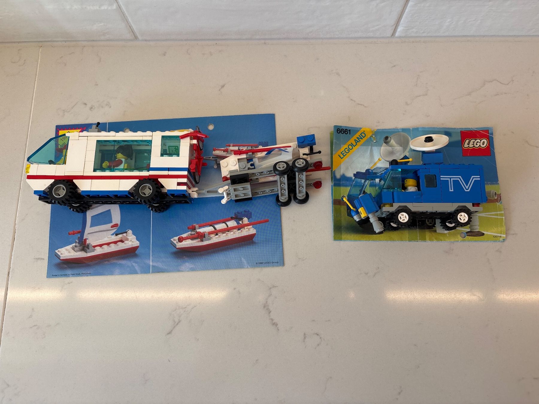Lego Baukästen: Lego System 6351 et 6661 et instructions – Gebraucht aus Gollion von Hampton 2