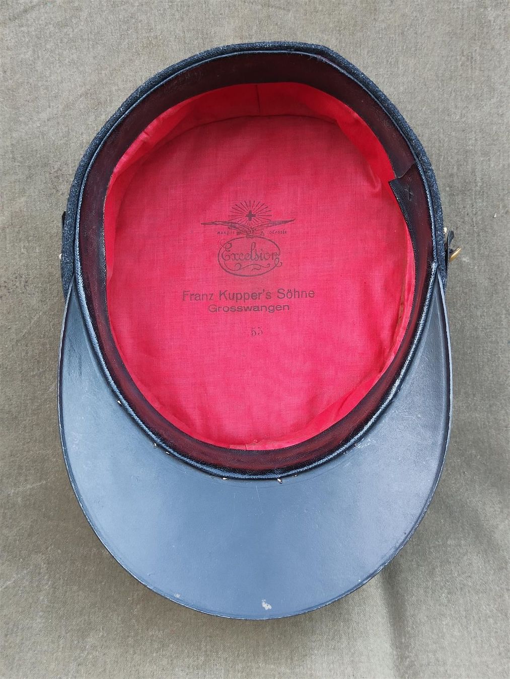 Copricapi, berretti & cappellini: Mütze Feuerwehr ca. 1900-1920er – Usato da Bauma venduto da SwissMilitaria 6