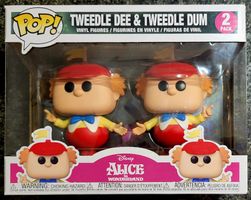 Funko Pop Disney  Alice  Tweedle Dee & Tweedle Dum