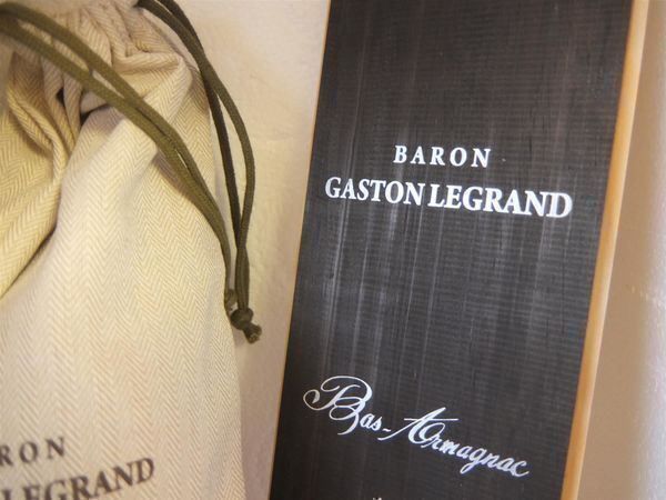 Bevande alcoliche: Bas Armagnac Baron G. Legrand 40% 1981 – Nuovo e nell'imballaggio originale da Wöschnau venduto da Vinsale 2