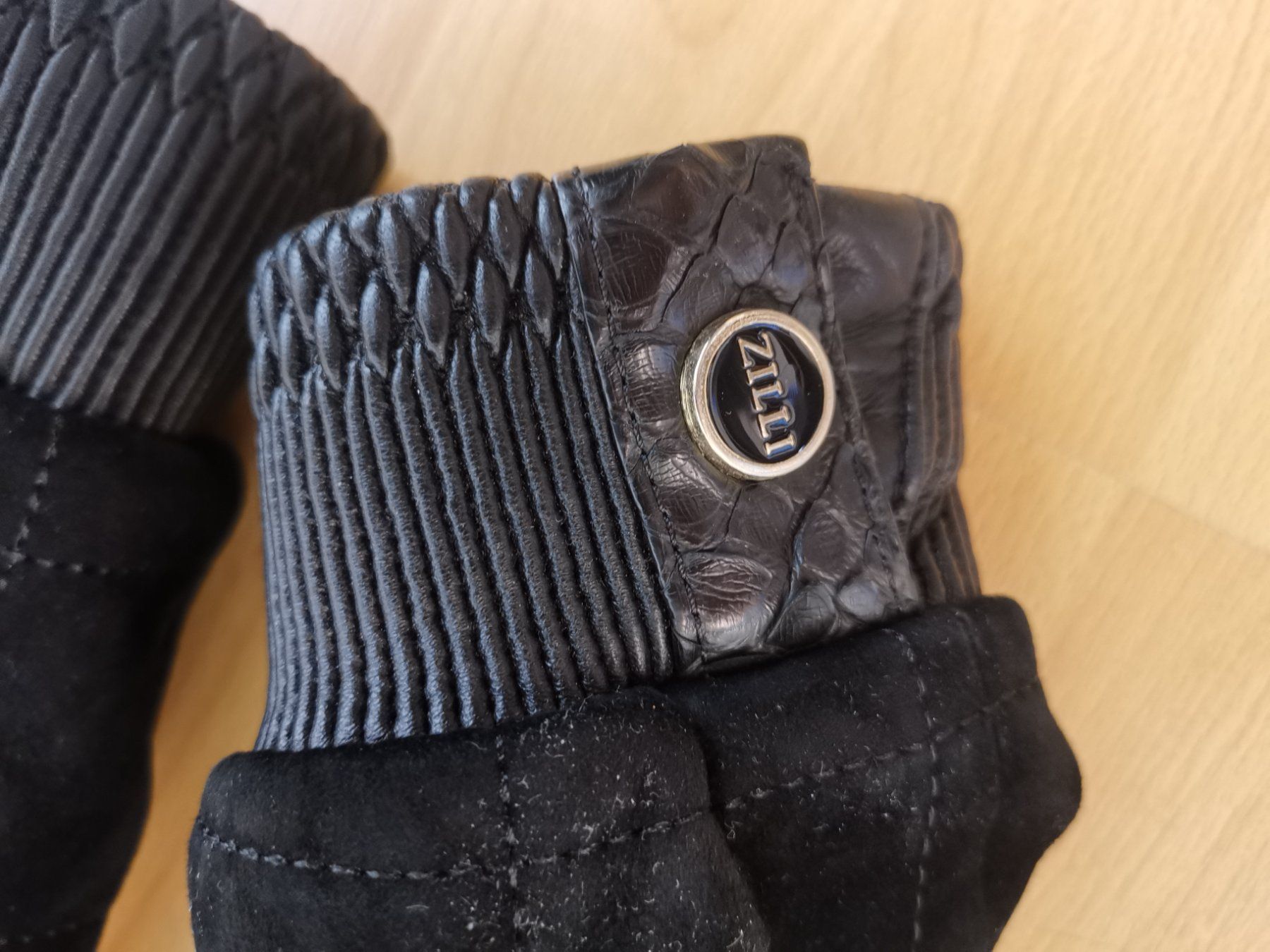 Giacche: ZILLI Luxus Wildlederjacke mit Pythonleder, GR 52/54 M L – Usato da Pfäffikon SZ venduto da mat_qgm9 4