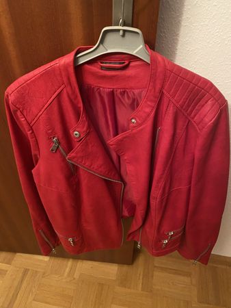 Lederjacke, Gr. 40