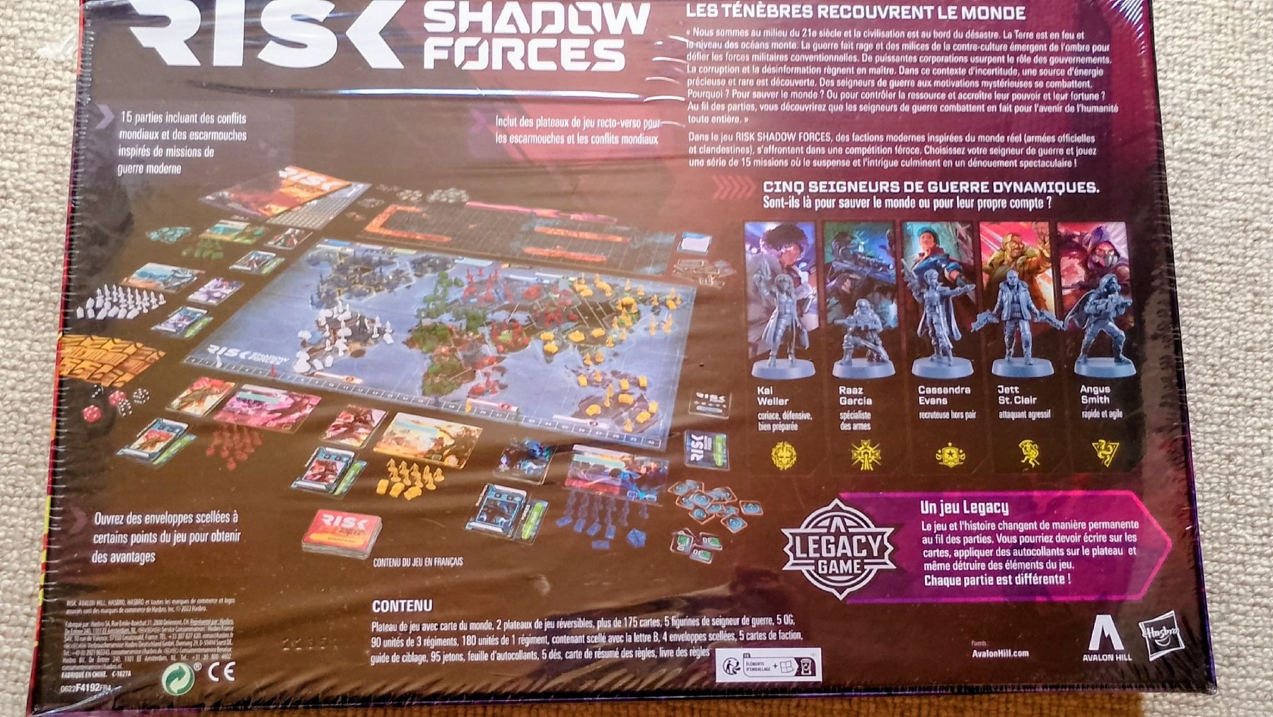 Spiele: Brettspiel Risk Shadow Forces neu versiegelt – Neu und originalverpackt aus Therwil von col_m6rx 1