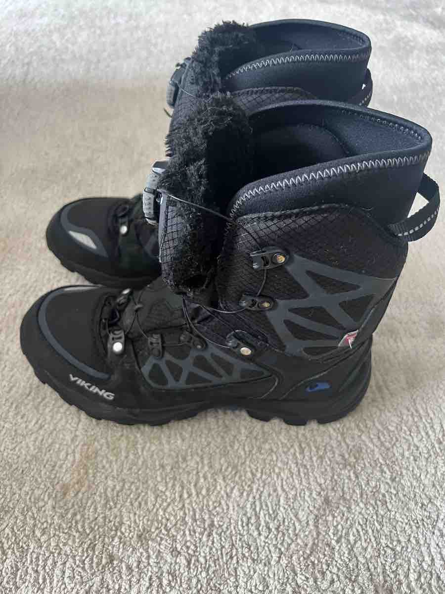 Viking Herrenschuhe: Viking Winterstiefel Grösse 41 Schwarz – Gebraucht aus Schaan von par_7ggh 3