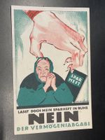 PK 1922 mit politischer Message (schon damals) gelaufen Top