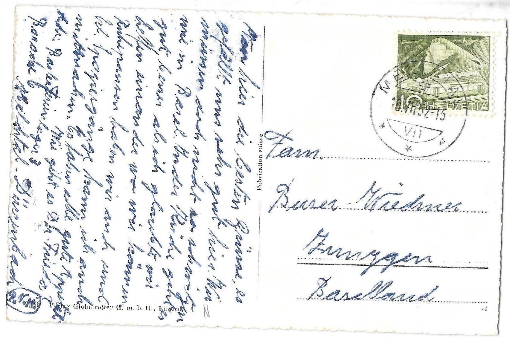 Cartoline postali: Melchtal Ferienlager Dürrenbach – Usato da Olten venduto da clotaldi 1
