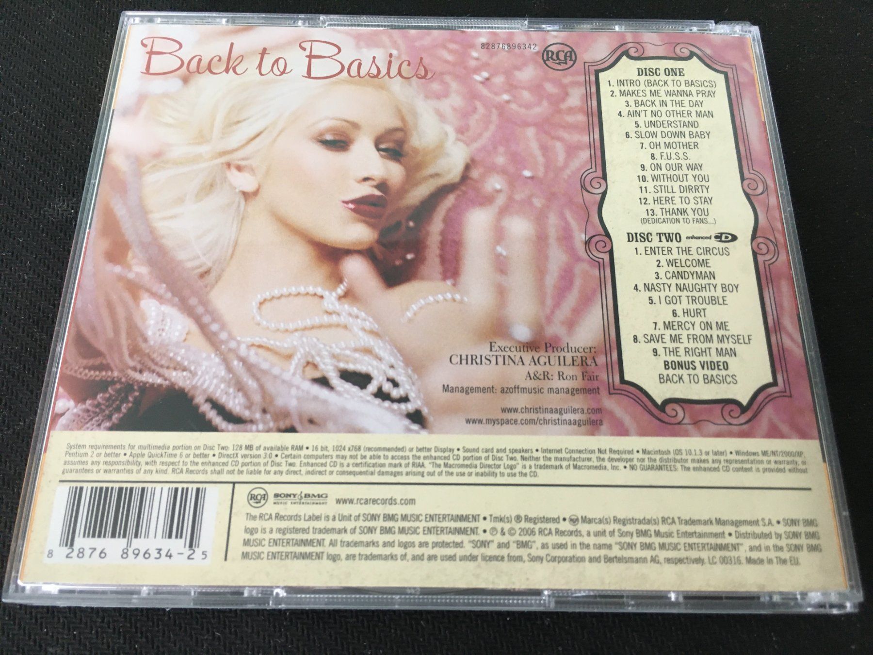 CD: Christina Aguilera - Back to Basics -CD- 2cd – Usato da St.Gallen venduto da MedienJoe 2